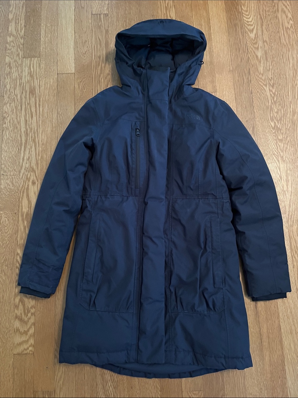 North face downtown parka XS with minor flaws